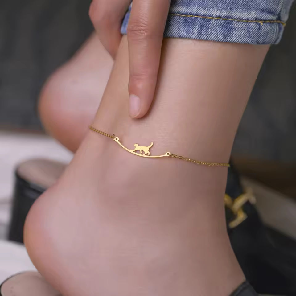Tobillera gato