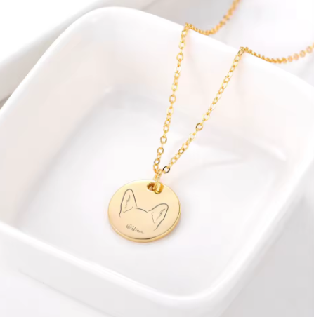 Collar orejitas personalizable