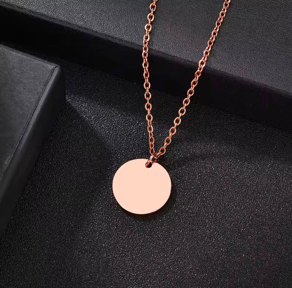 Collar circular personalizado Foto/Texto